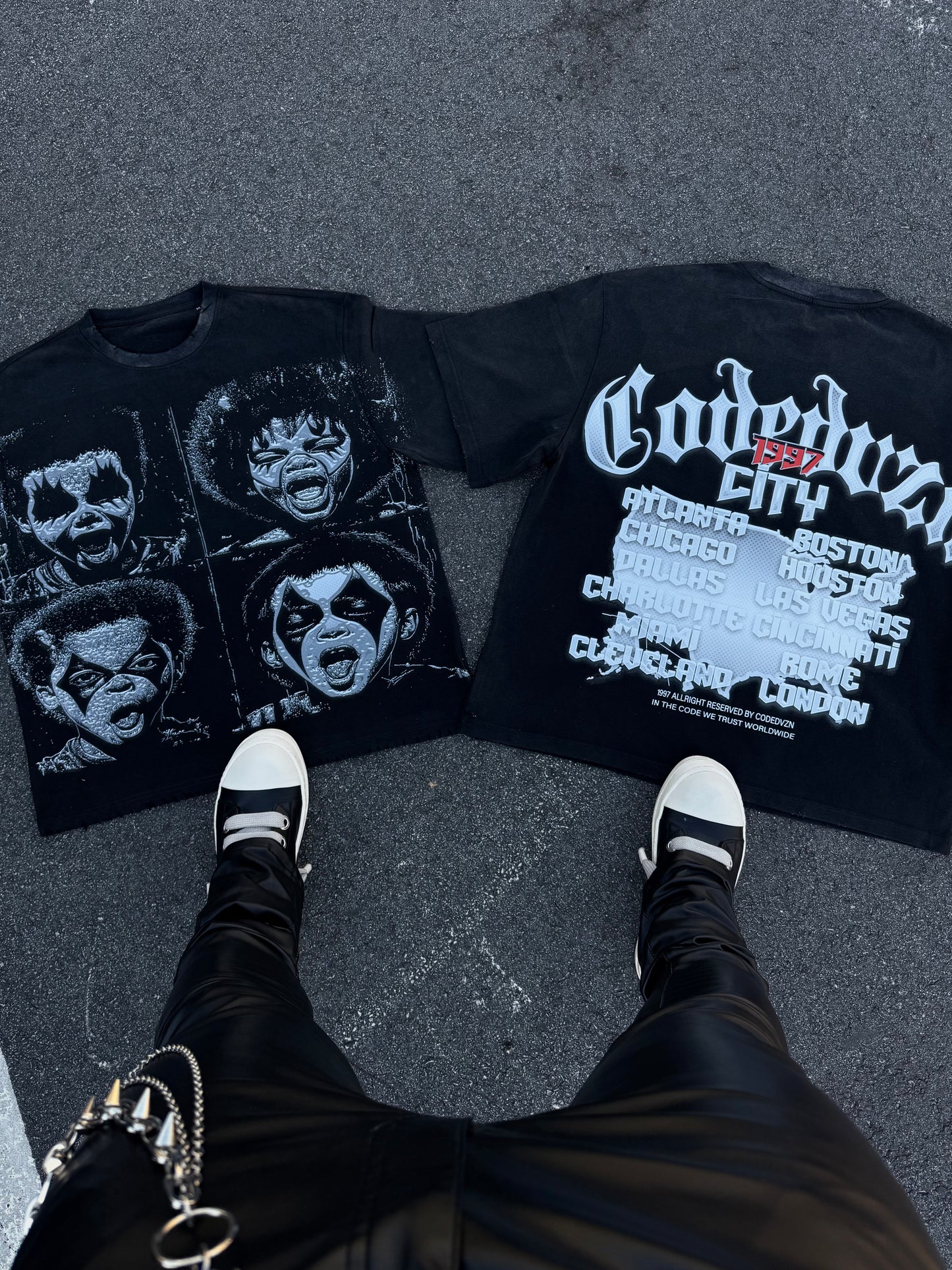 CODED TOURS/ long sleeve tee