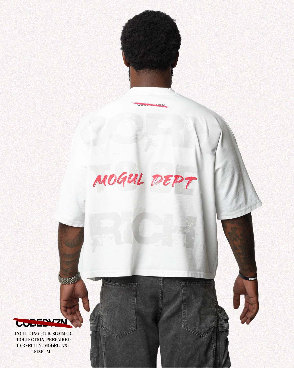 CV "MOGUL DEPT" BOX TEE